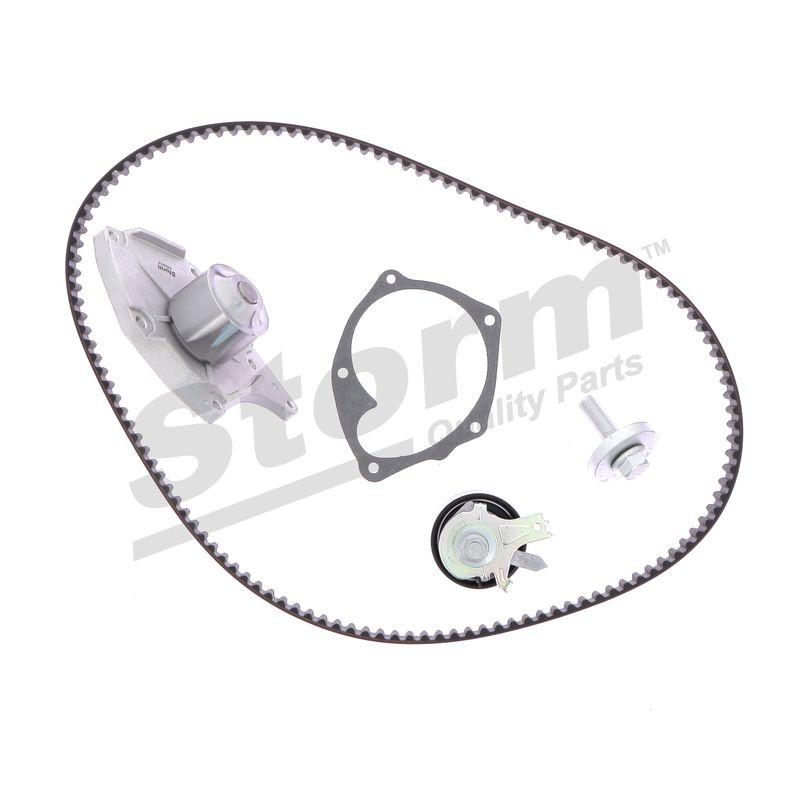 Pompe à eau + kit de courroie crantée STORM QUALITY PARTS 5550579KP