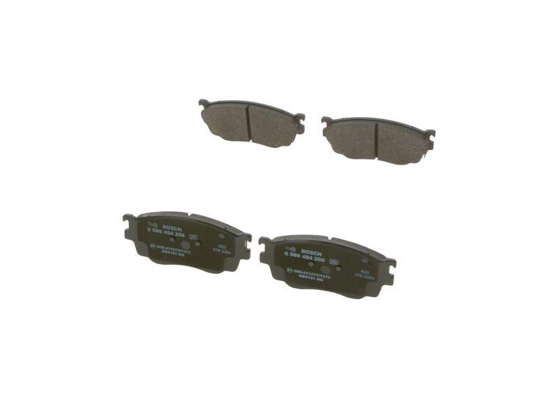 Kit de plaquettes de frein, frein à disque BOSCH 0 986 494 258