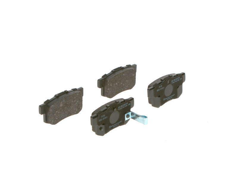 Kit de plaquettes de frein, frein à disque BOSCH 0 986 494 358