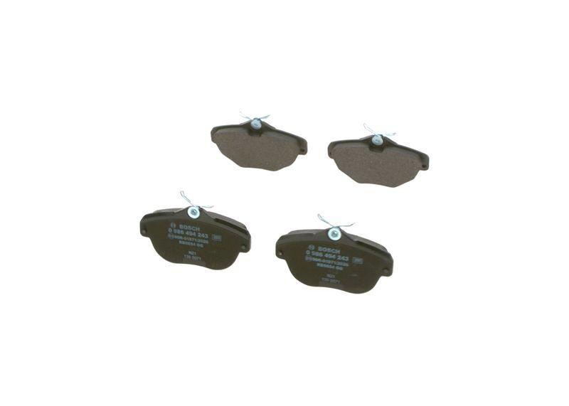 Kit de plaquettes de frein, frein à disque BOSCH 0 986 494 243
