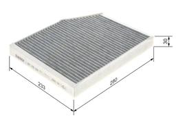 Filtre, air de l'habitacle BOSCH 1987435524
