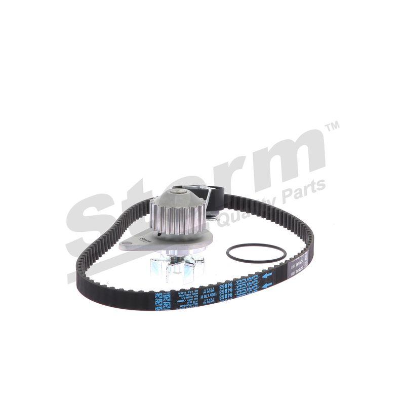 Pompe à eau + kit de courroie crantée STORM QUALITY PARTS 904463KP