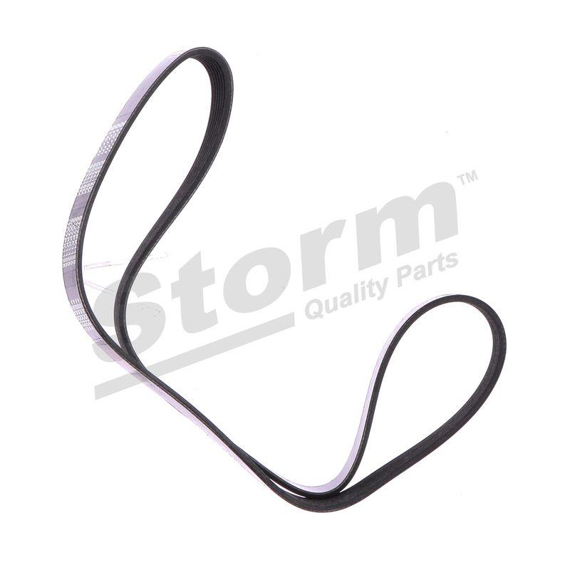 Courroie trapézoïdale à nervures STORM QUALITY PARTS STO7PK1125