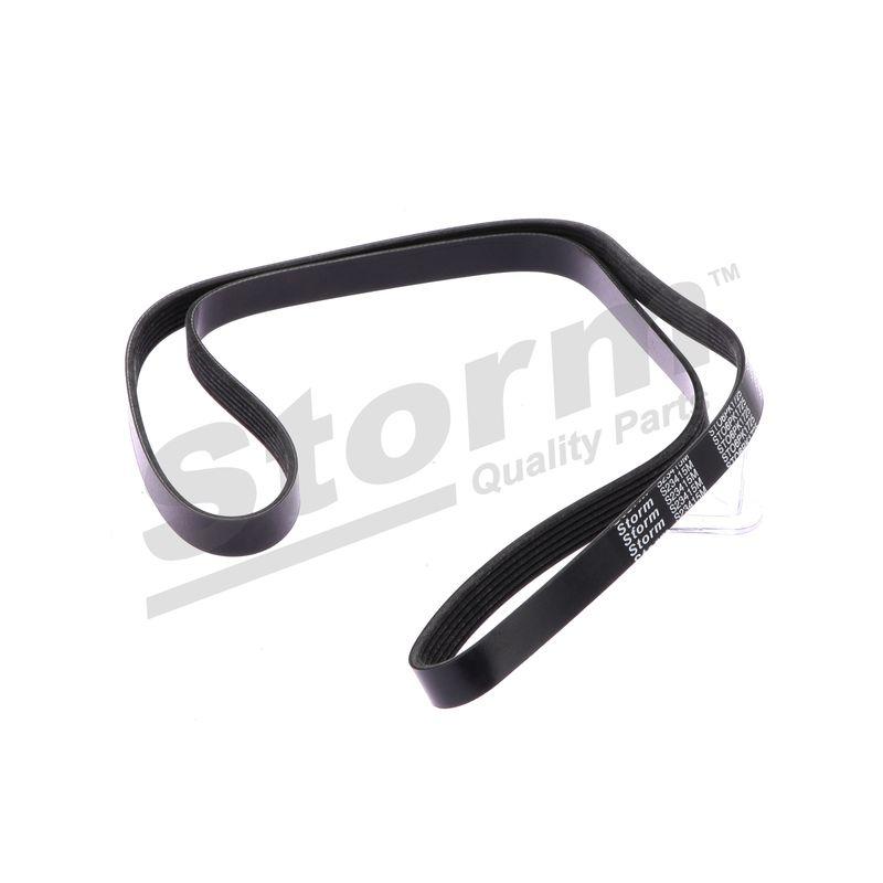 Courroie trapézoïdale à nervures STORM QUALITY PARTS STO6PK1725