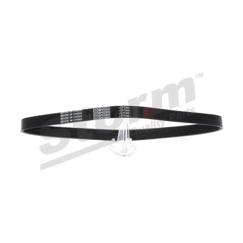 Courroie trapézoïdale à nervures STORM QUALITY PARTS STO6PK0900