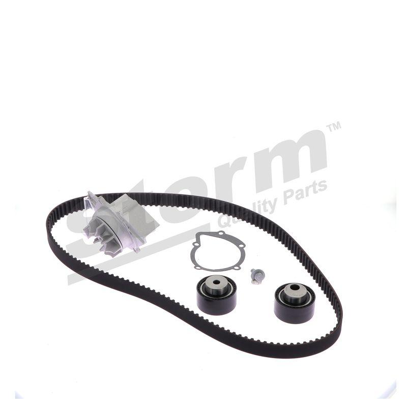 Pompe à eau + kit de courroie crantée STORM QUALITY PARTS 5550358KP