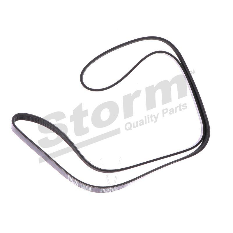 Courroie trapézoïdale à nervures STORM QUALITY PARTS STO6PK1638