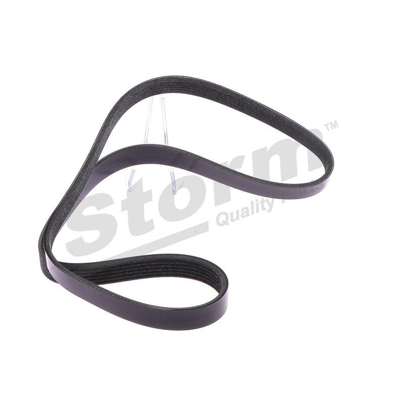 Courroie trapézoïdale à nervures STORM QUALITY PARTS STO6PK1050
