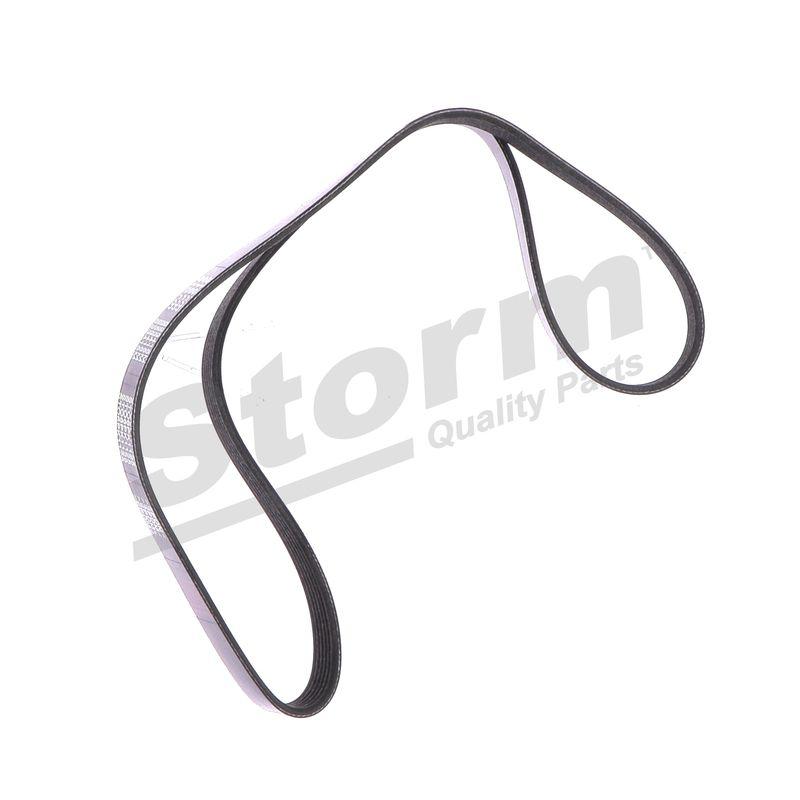 Courroie trapézoïdale à nervures STORM QUALITY PARTS STO6PK1125