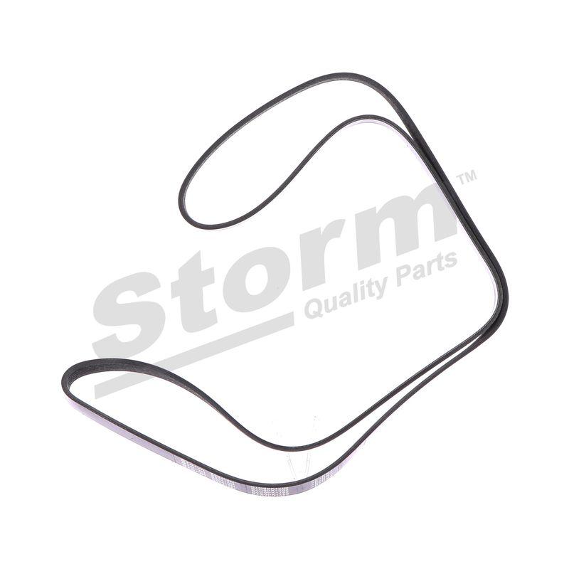 Courroie trapézoïdale à nervures STORM QUALITY PARTS STO6PK1792