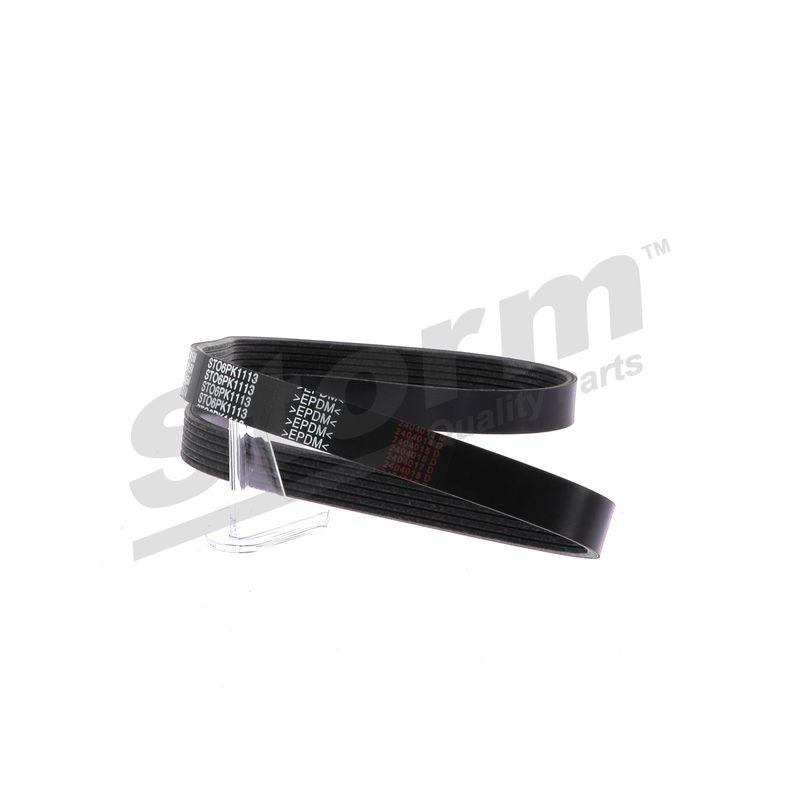 Courroie trapézoïdale à nervures STORM QUALITY PARTS STO6PK1113