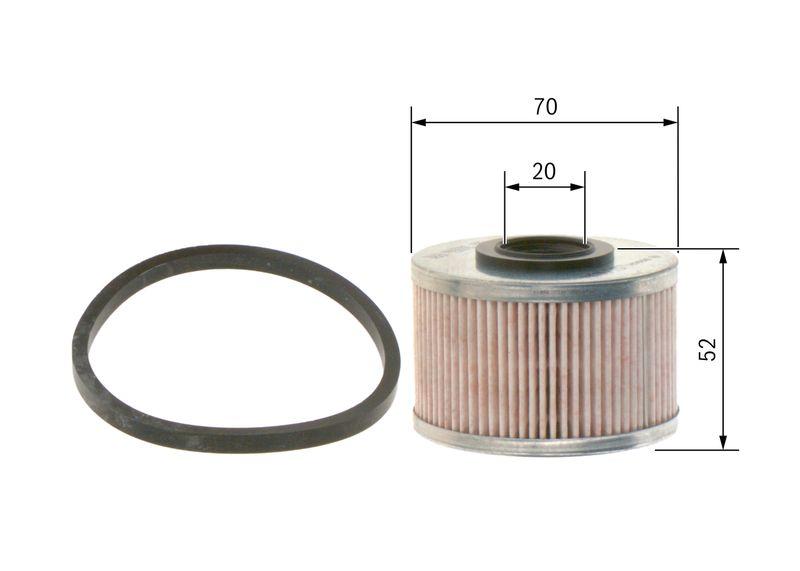 Filtre à carburant BOSCH 1 457 429 657