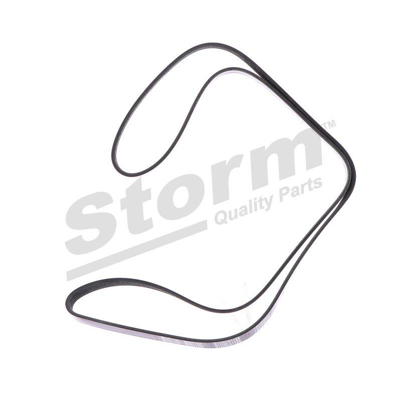 Courroie trapézoïdale à nervures STORM QUALITY PARTS STO6PK1792