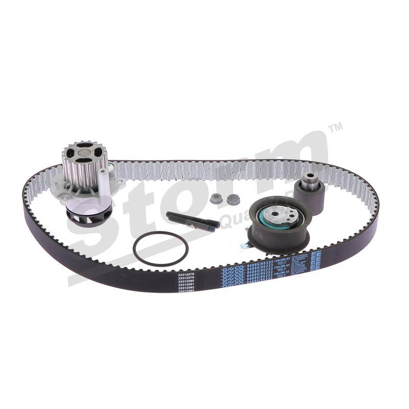 Pompe à eau + kit de courroie crantée STORM QUALITY PARTS 5550584KP