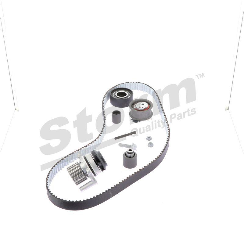 Pompe à eau + kit de courroie crantée STORM QUALITY PARTS 5550791KP