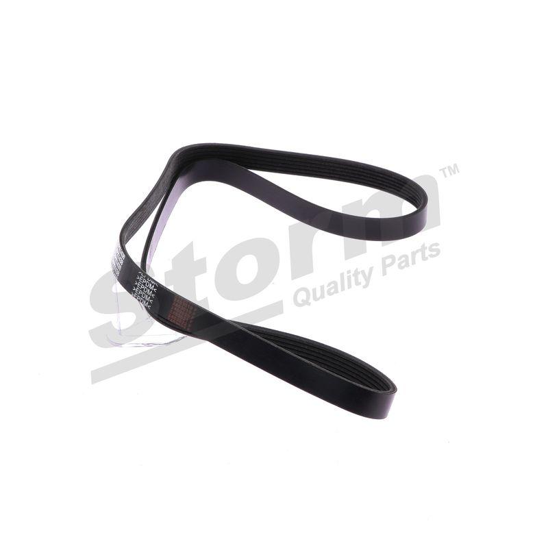 Courroie trapézoïdale à nervures STORM QUALITY PARTS STO6PK1438