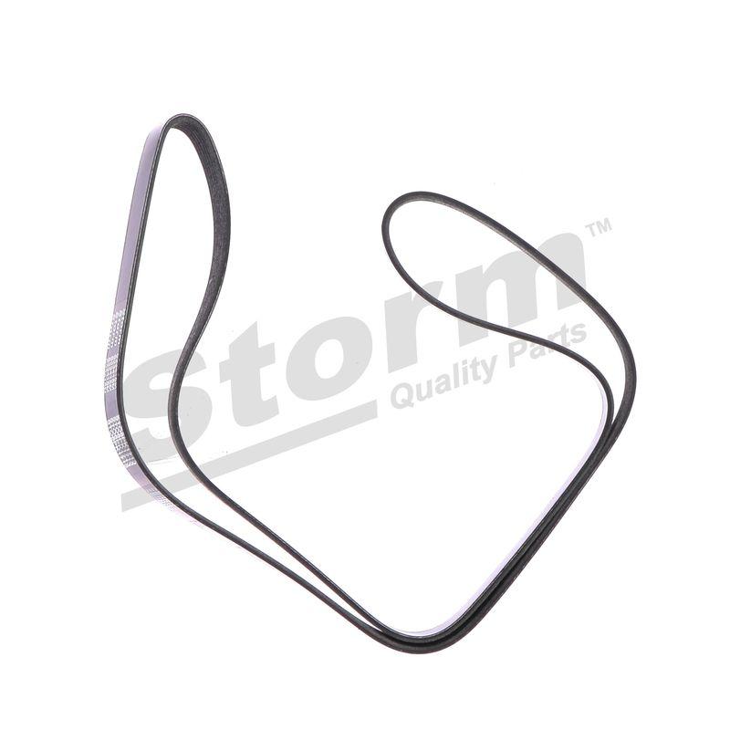 Courroie trapézoïdale à nervures STORM QUALITY PARTS STO6PK1713