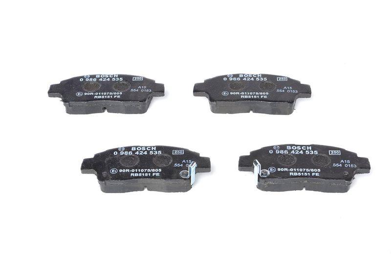 Kit de plaquettes de frein, frein à disque BOSCH 0 986 424 535