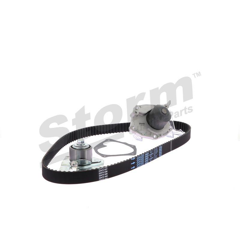 Pompe à eau + kit de courroie crantée STORM QUALITY PARTS 5550597KP
