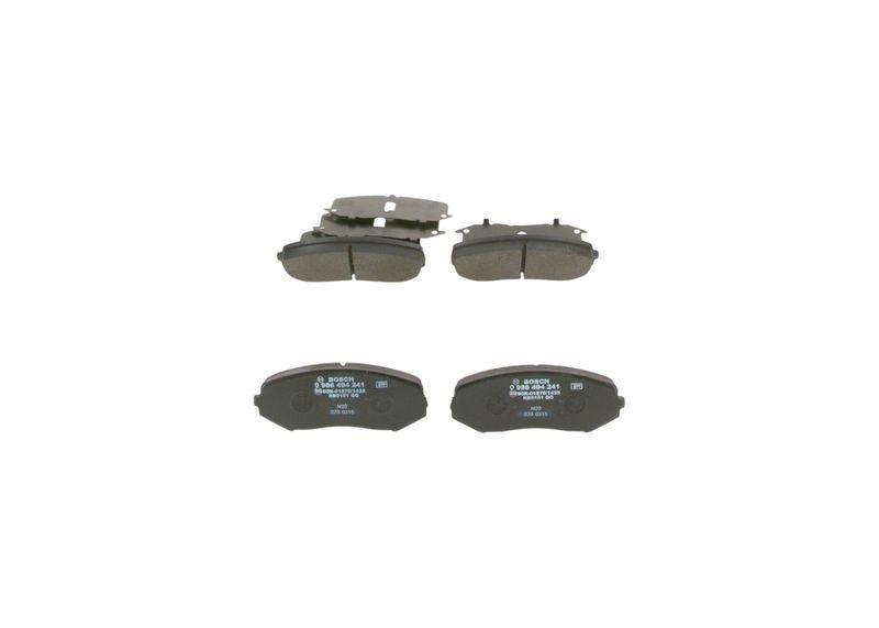 Kit de plaquettes de frein, frein à disque BOSCH 0 986 494 241