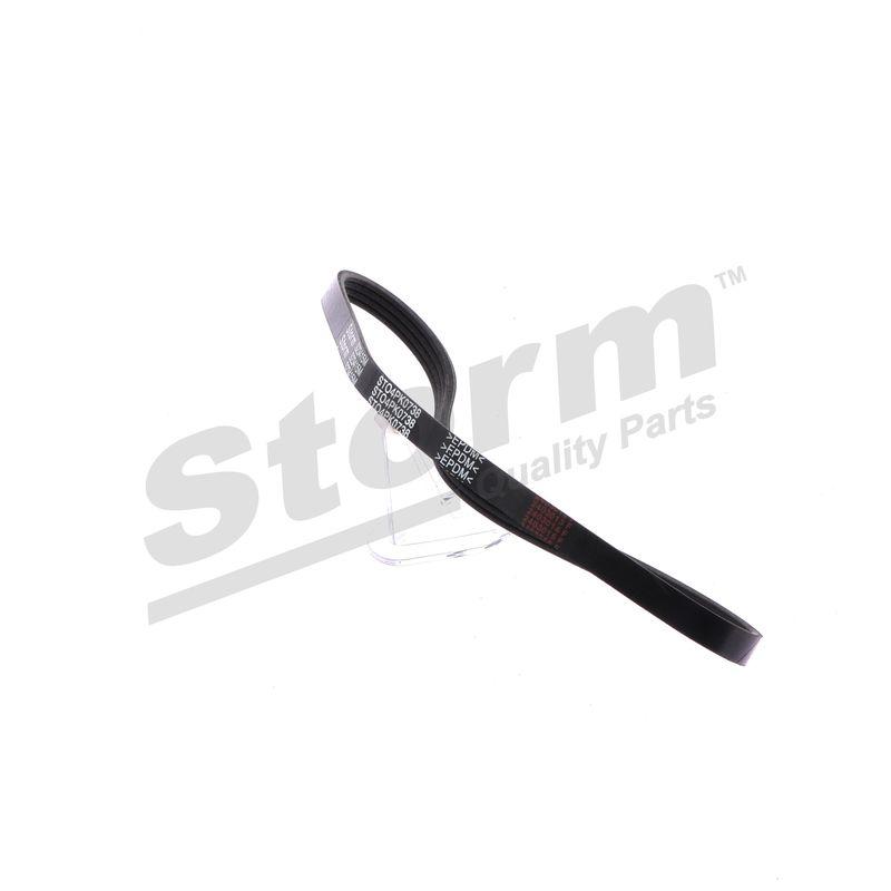 Courroie trapézoïdale à nervures STORM QUALITY PARTS STO4PK0738