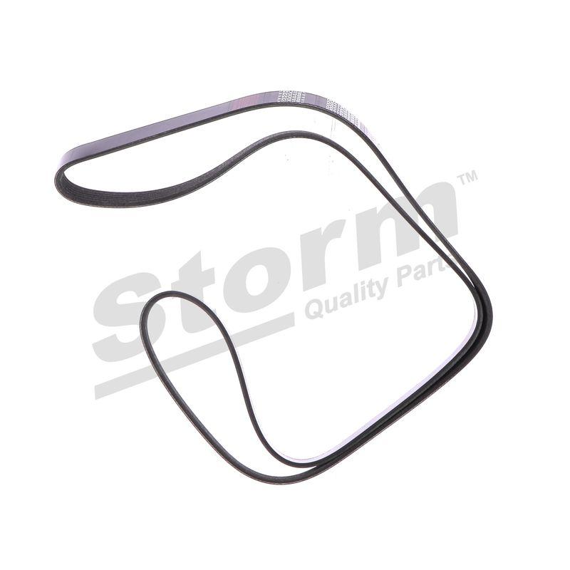 Courroie trapézoïdale à nervures STORM QUALITY PARTS STO6PK1700