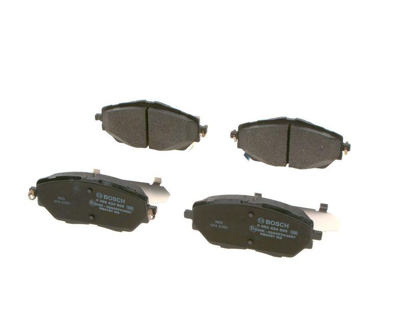 Kit de plaquettes de frein, frein à disque BOSCH 0 986 424 865