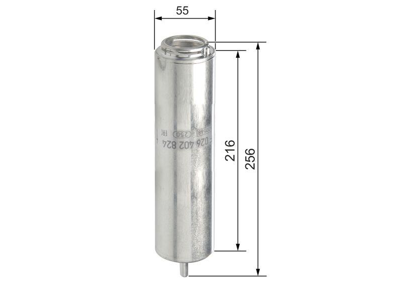 Filtre à carburant BOSCH F 026 402 824