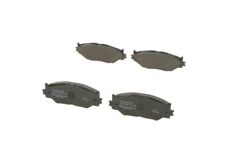 Kit de plaquettes de frein, frein à disque BOSCH 0 986 494 316