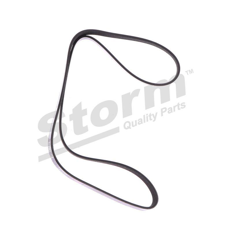 Courroie trapézoïdale à nervures STORM QUALITY PARTS STO6PK1438