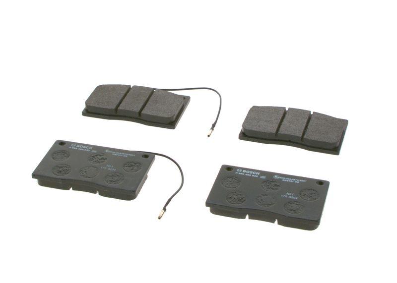Kit de plaquettes de frein, frein à disque BOSCH 0 986 460 932
