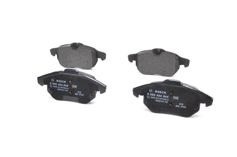 Kit de plaquettes de frein, frein à disque BOSCH 0 986 494 044