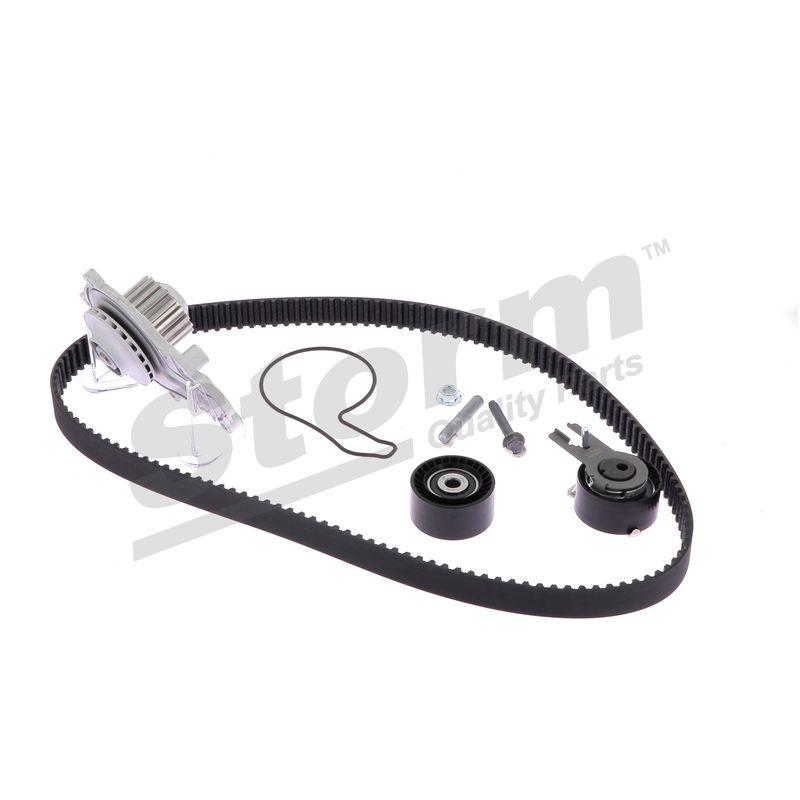 Pompe à eau + kit de courroie crantée STORM QUALITY PARTS 904487KP