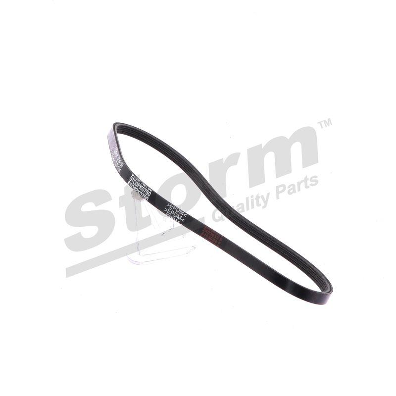 Courroie trapézoïdale à nervures STORM QUALITY PARTS STO3PK0750