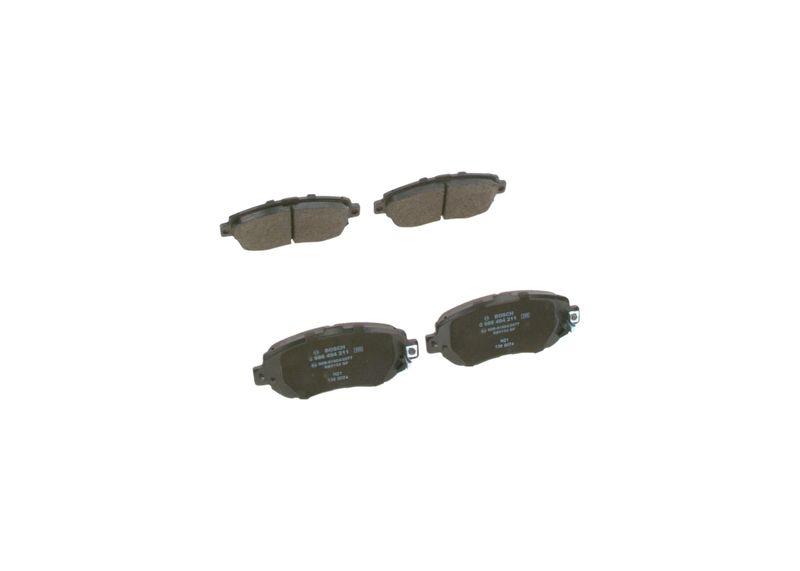 Kit de plaquettes de frein, frein à disque BOSCH 0 986 494 211