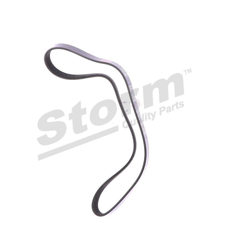 Courroie trapézoïdale à nervures STORM QUALITY PARTS STO6PK1013