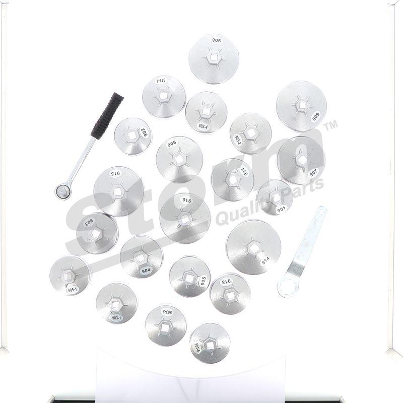 Kit clé coiffe pour filtre à huile STORM QUALITY PARTS 555509