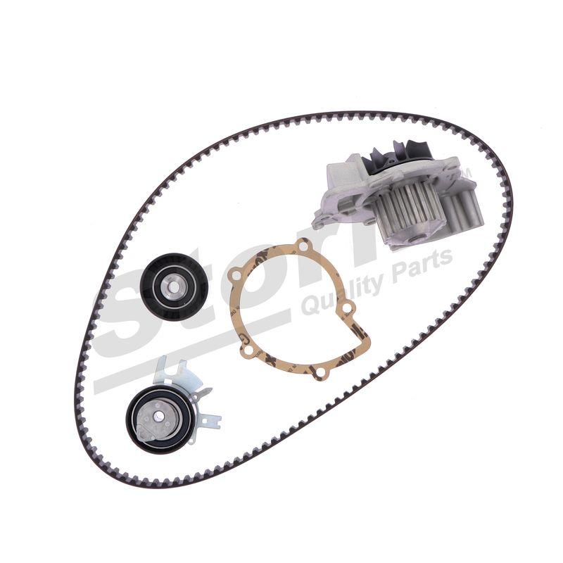 Pompe à eau + kit de courroie crantée STORM QUALITY PARTS 904595KP