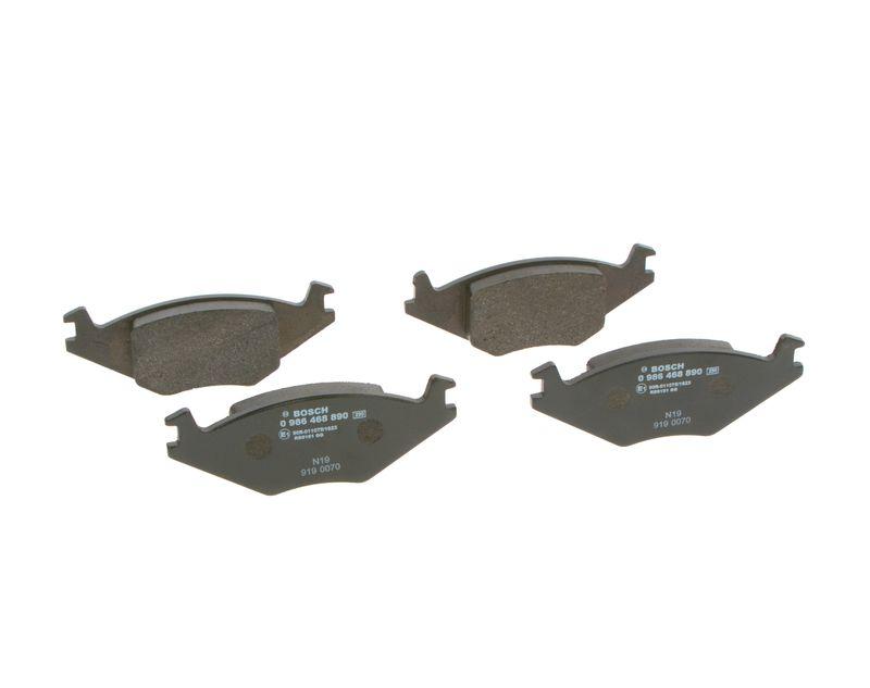 Kit de plaquettes de frein, frein à disque BOSCH 0 986 468 890