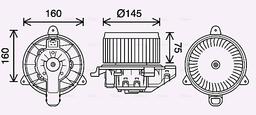 Pulseur d'air habitacle AVA QUALITY COOLING FD8626