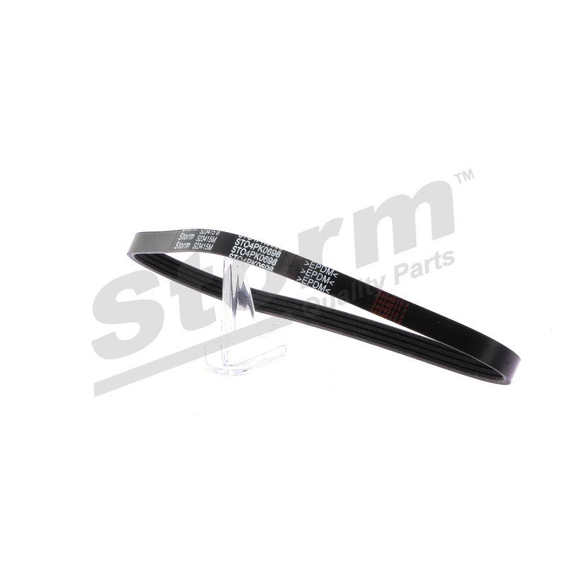Courroie trapézoïdale à nervures STORM QUALITY PARTS STO4PK0698