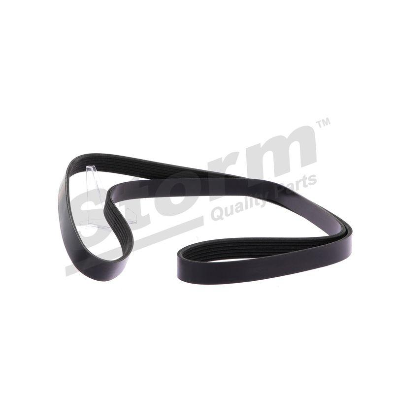 Courroie trapézoïdale à nervures STORM QUALITY PARTS STO6PK1750