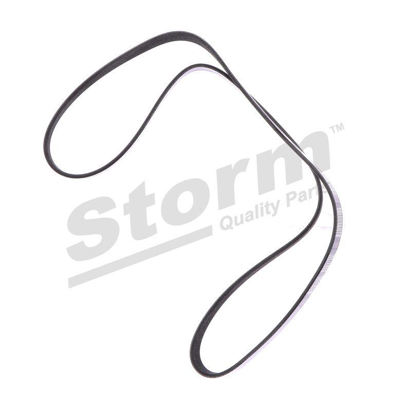 Courroie trapézoïdale à nervures STORM QUALITY PARTS STO6PK1453