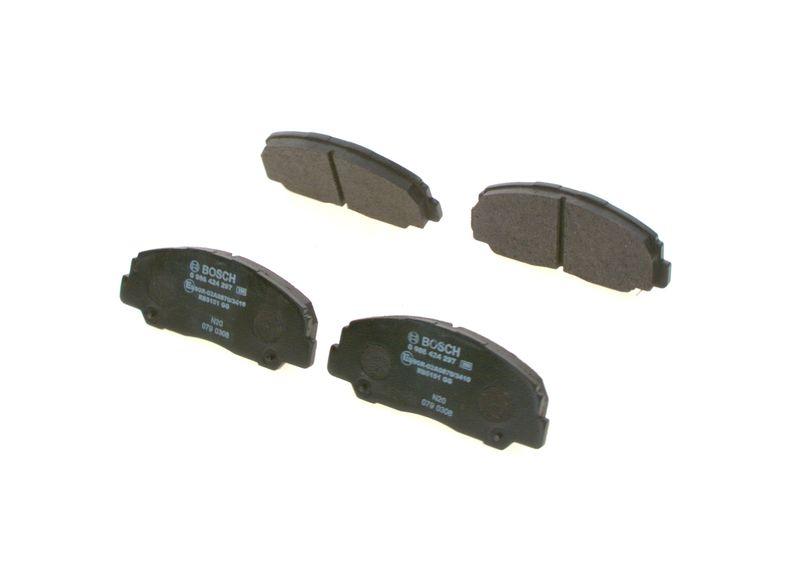 Kit de plaquettes de frein, frein à disque BOSCH 0 986 424 297