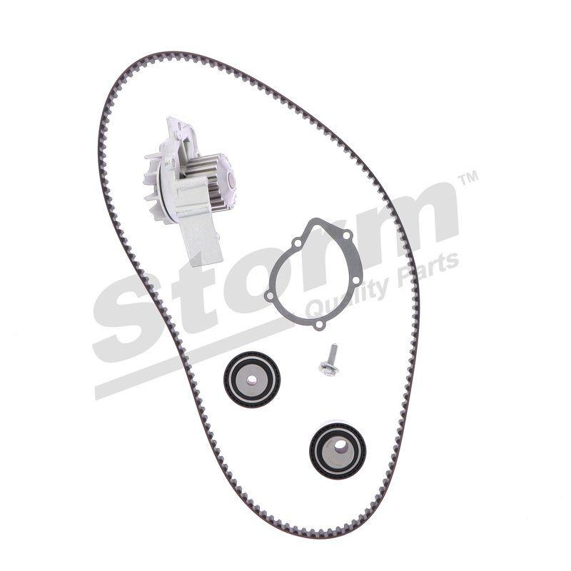 Pompe à eau + kit de courroie crantée STORM QUALITY PARTS 5550358KP