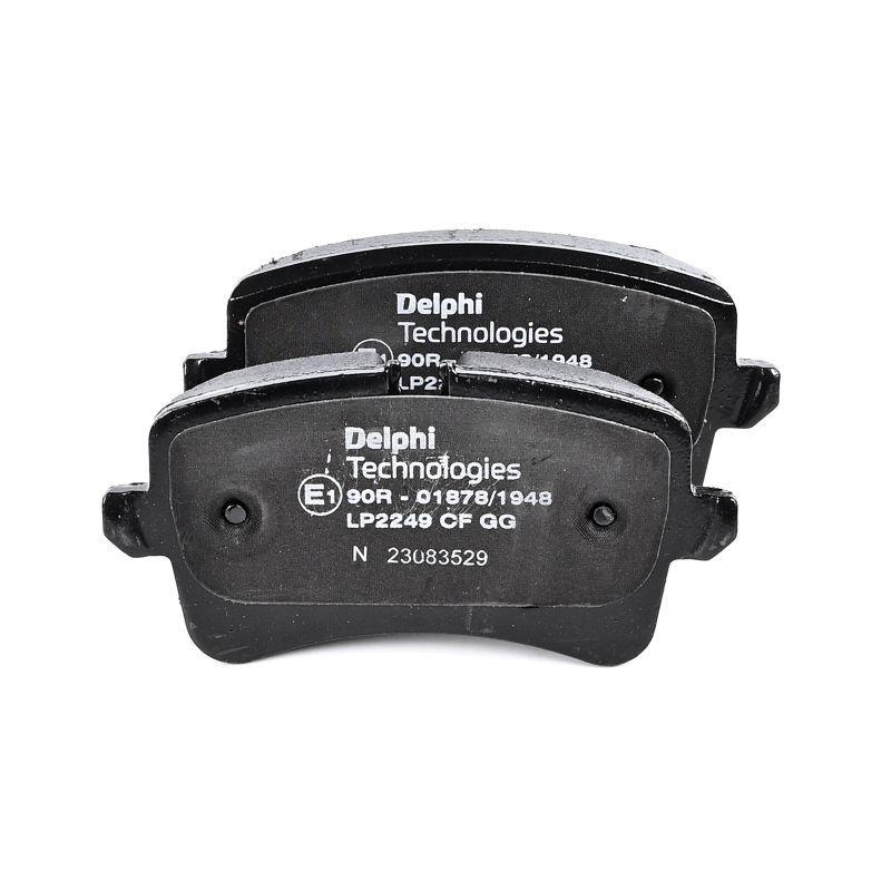 Kit de plaquettes de frein, frein à disque DELPHI LP2249