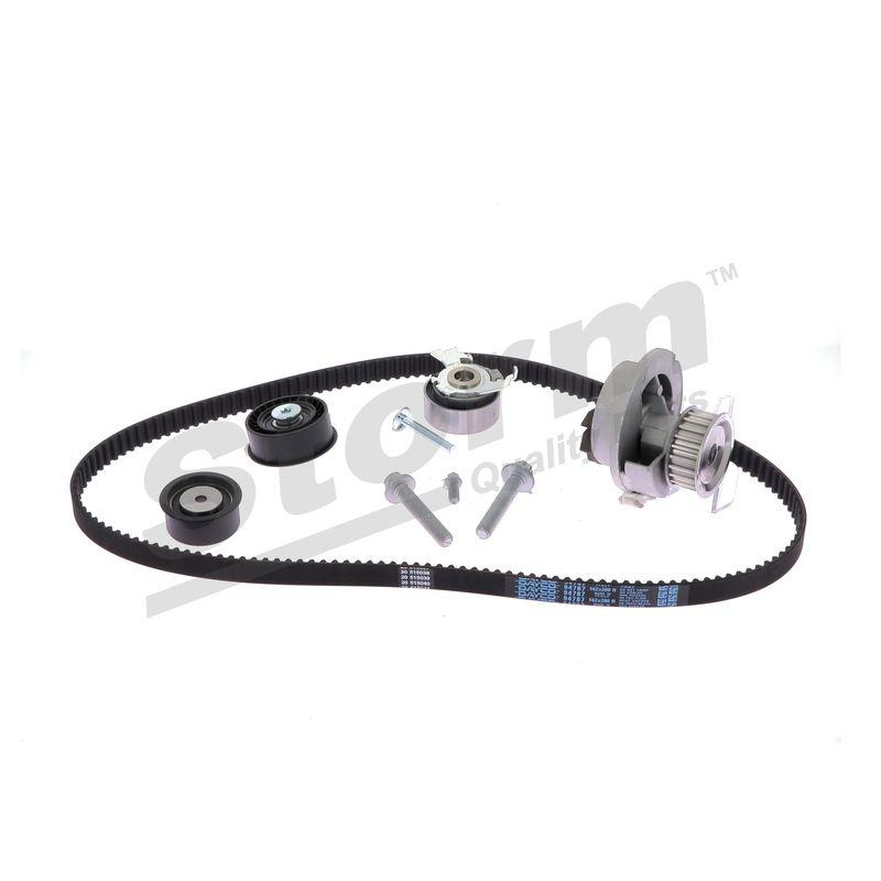 Pompe à eau + kit de courroie crantée STORM QUALITY PARTS 904388KP