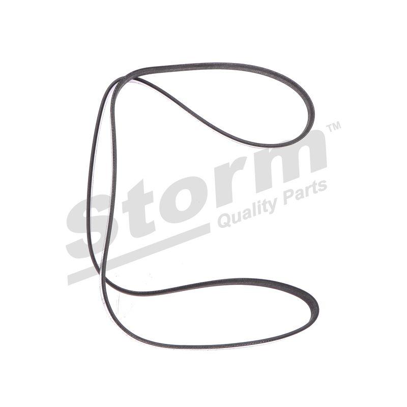 Courroie trapézoïdale à nervures STORM QUALITY PARTS STO6PK1463