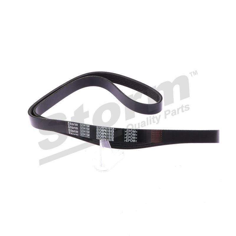 Courroie trapézoïdale à nervures STORM QUALITY PARTS STO6PK1513