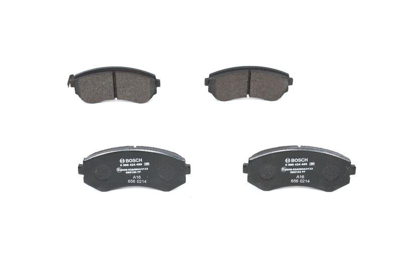 Kit de plaquettes de frein, frein à disque BOSCH 0 986 424 489
